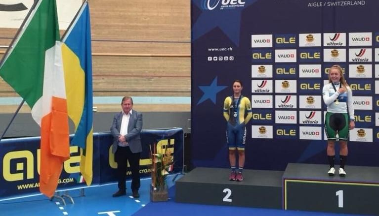 Українка Кулинич виборола срібло на чемпіонаті Європи з велотреку Українка Кулинич виборола срібло на чемпіонаті Європи з велотреку