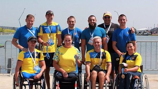 Національна паралімпійська збірна команда з параканое стала віце-чемпіоном світу