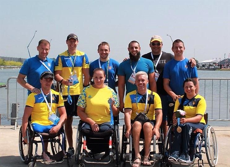 Национальная паралимпийская сборная команда по параканоэ стала вице-чемпионом мира