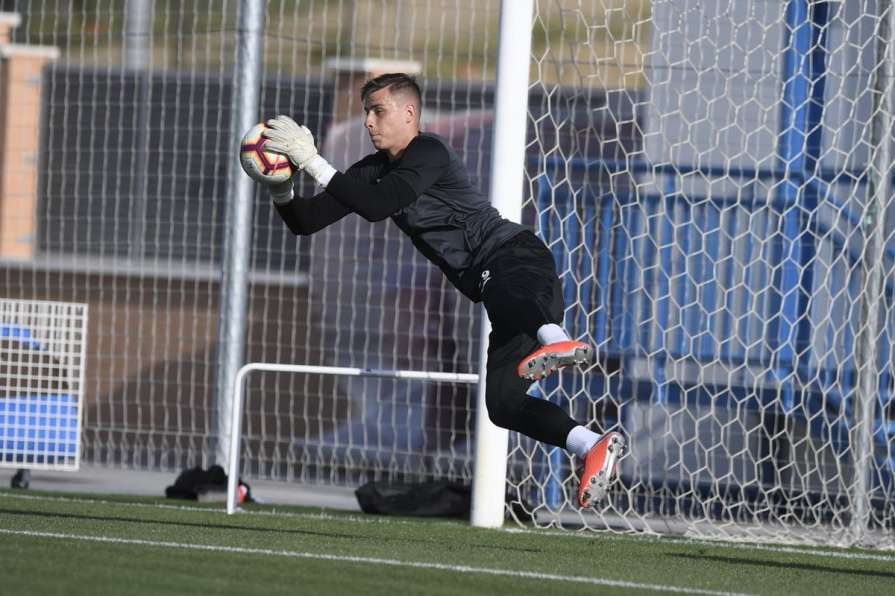 Лунин провел первую тренировку за новый клуб: видео