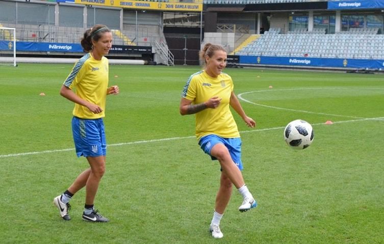 Женская сборная Украины проиграла сборной Швеции в отборе на Кубок мира 2019