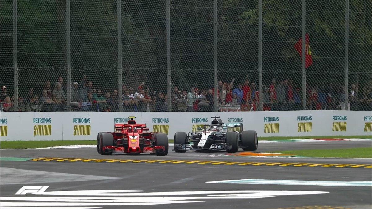 Формула-1: Хэмилтон выиграл Гран-при Италии после столкновения с Феттелем