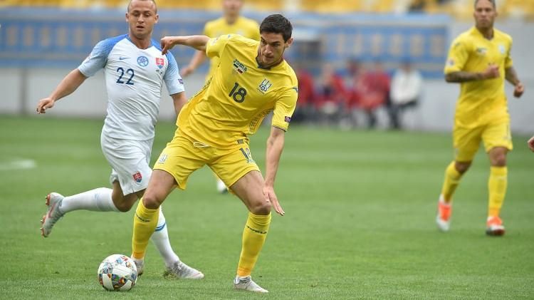 Украина – Словакия: видео голов, обзор матча 9 сентября 2018