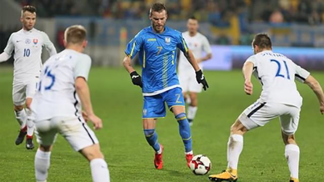 Україна проти Словаччини: жодної перемоги "синьо-жовтих" в офіційних матчах