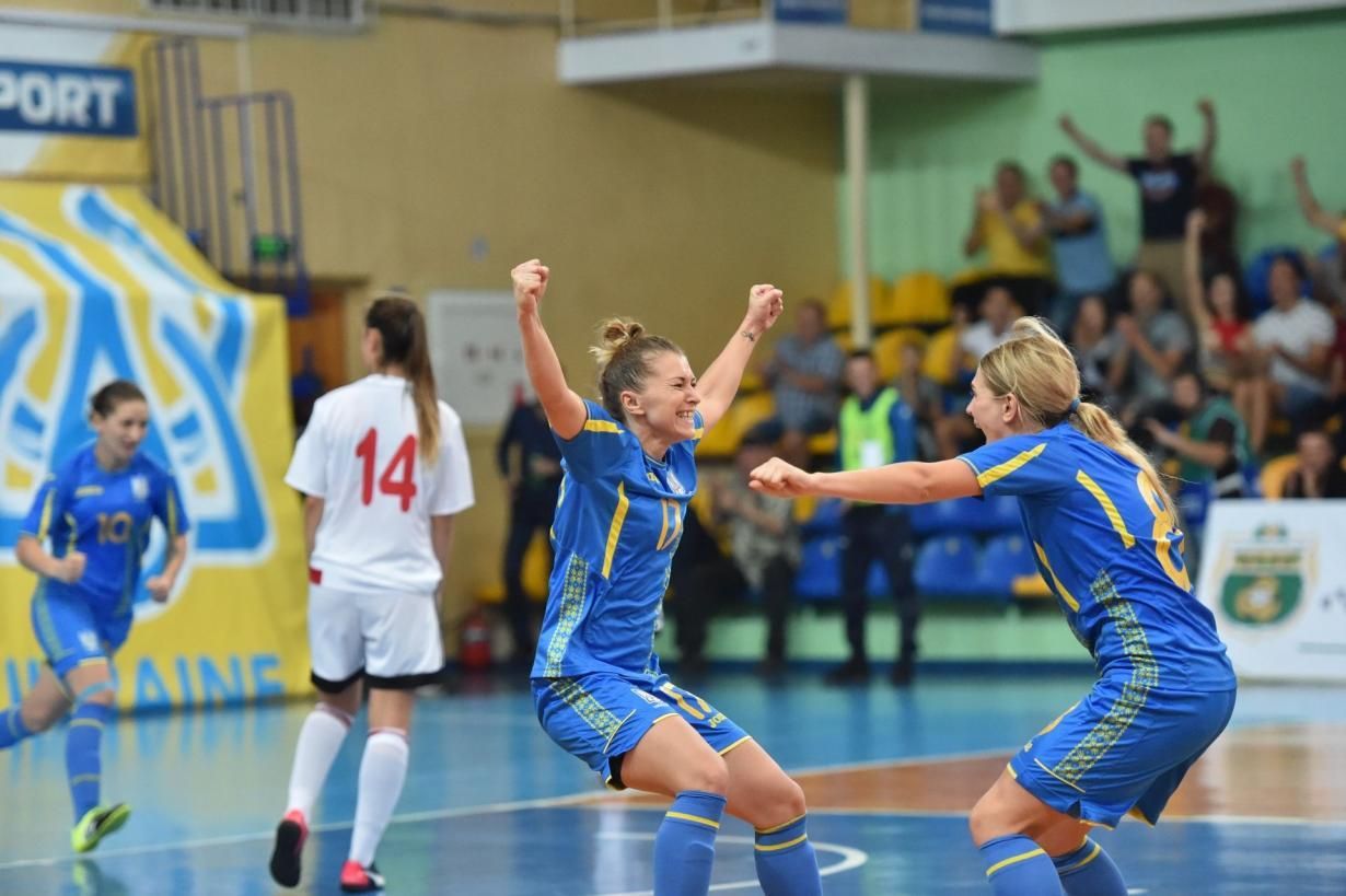 Футзальная женская сборная Украины с фантастическим камбэком победила Беларусь