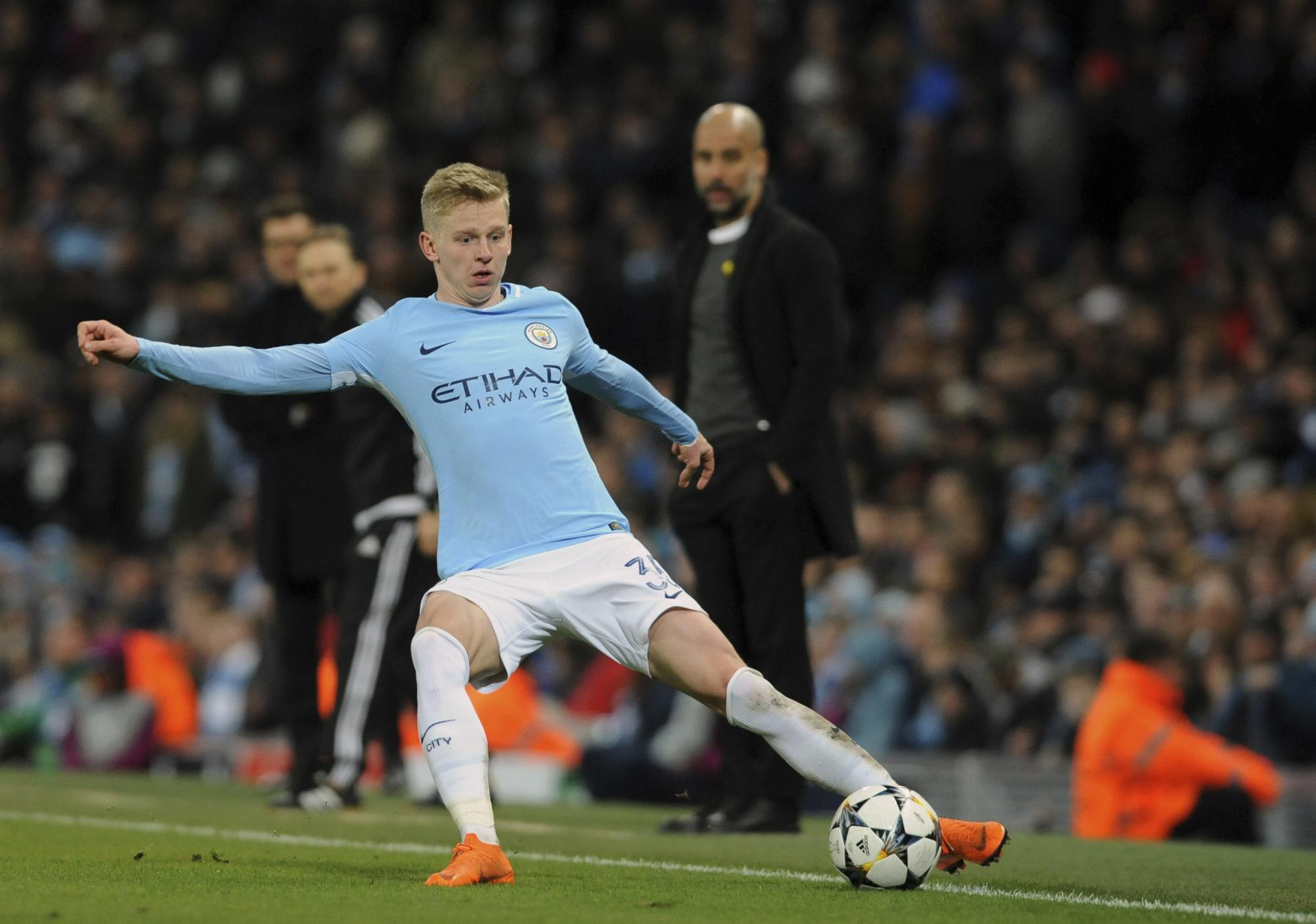 Зинченко впервые в сезоне попал в заявку "Манчестер Сити"