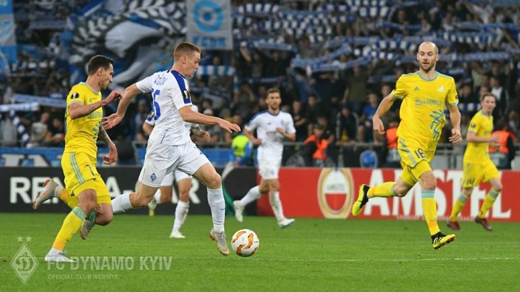 Динамо - Астана: відео голів, огляд матчу 20 вересня 2018