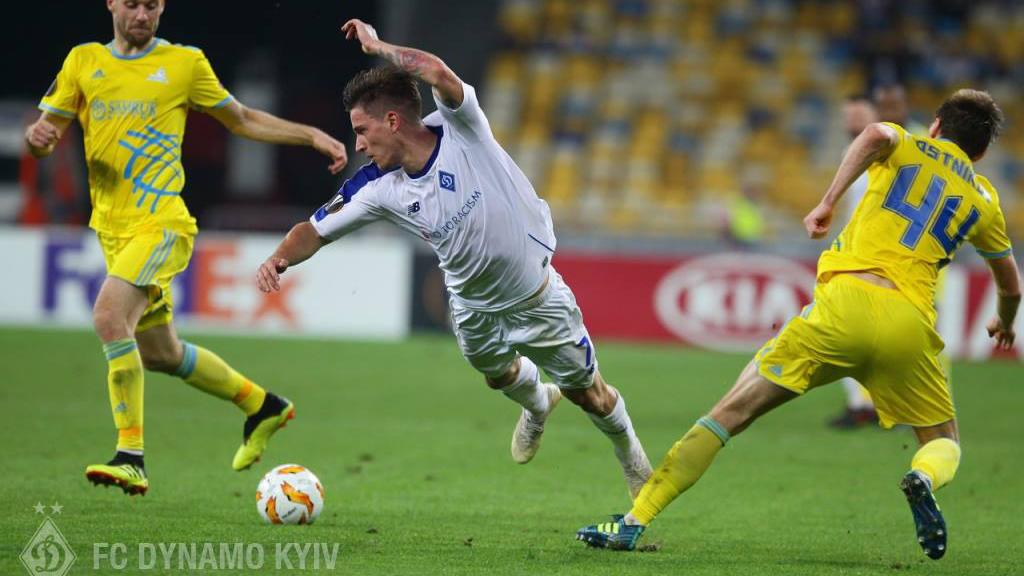 Динамо – Астана: обзор и счет матча Лиги Европы 2018/19