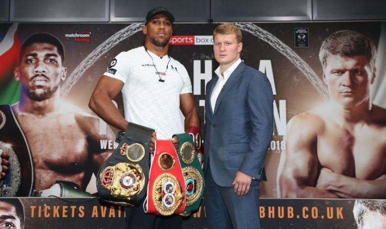 Джошуа – Поветкин: где смотреть онлайн бой 22.09.2018