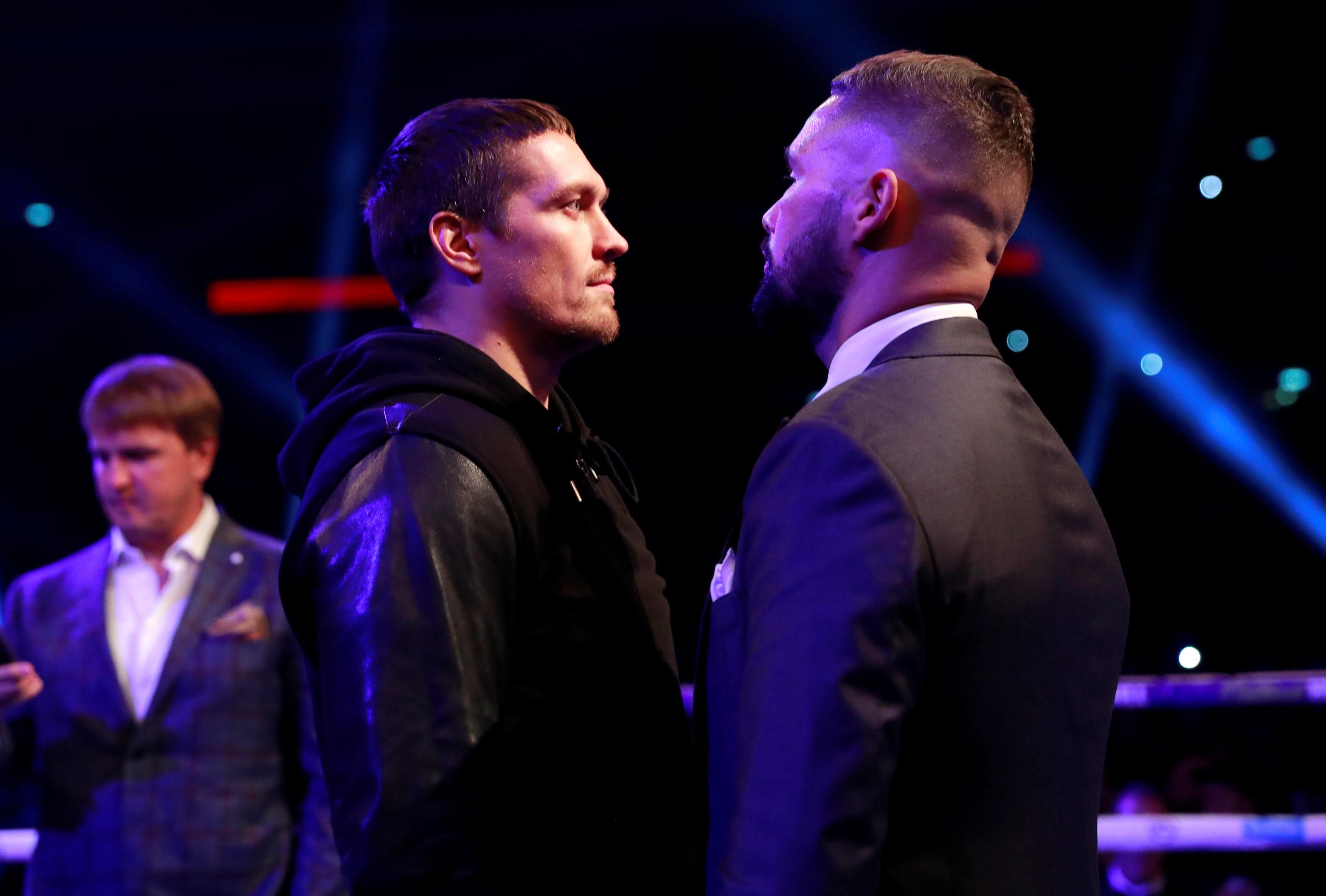 Беллью назвал Усика монстром на пресс-конференции, украинец не смолчал Беллью назвал Усика монстром на пресс-конференции, украинец не смолчал