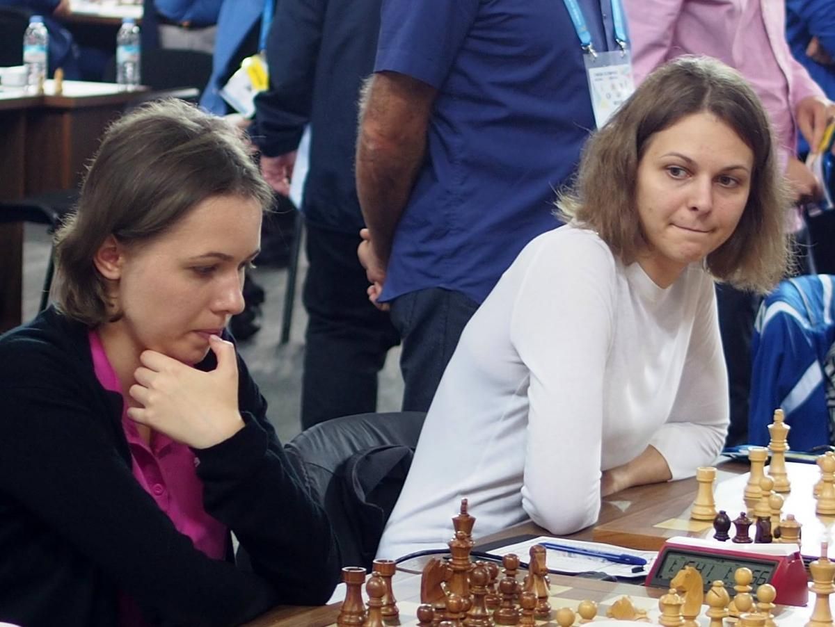 Шахматная олимпиада: мужская сборная Украины сыграла вничью с Китаем, женщины победили Иран