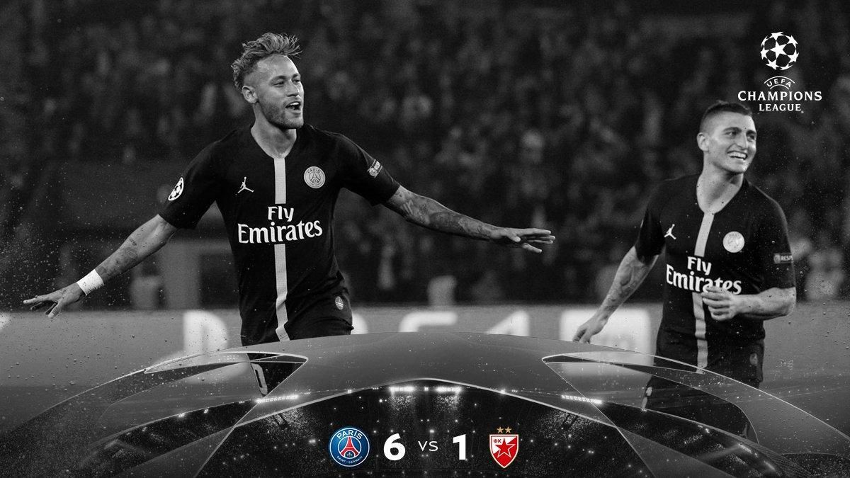 ПСЖ - Црвена Звезда: відео голів, огляд матчу 3 жовтня 2018 ПСЖ - Црвена Звезда: відео голів, огляд матчу 3 жовтня 2018