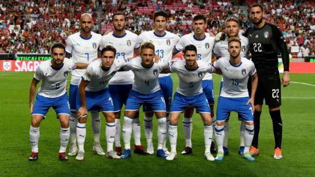 Збірна Італії оголосила склад на матч проти України