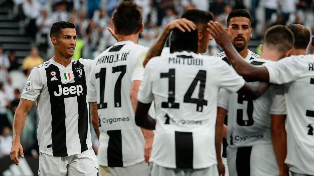 "Ювентус" одержал свою восьмую подряд победу на старте Серии А "Ювентус" одержал свою восьмую подряд победу на старте Серии А