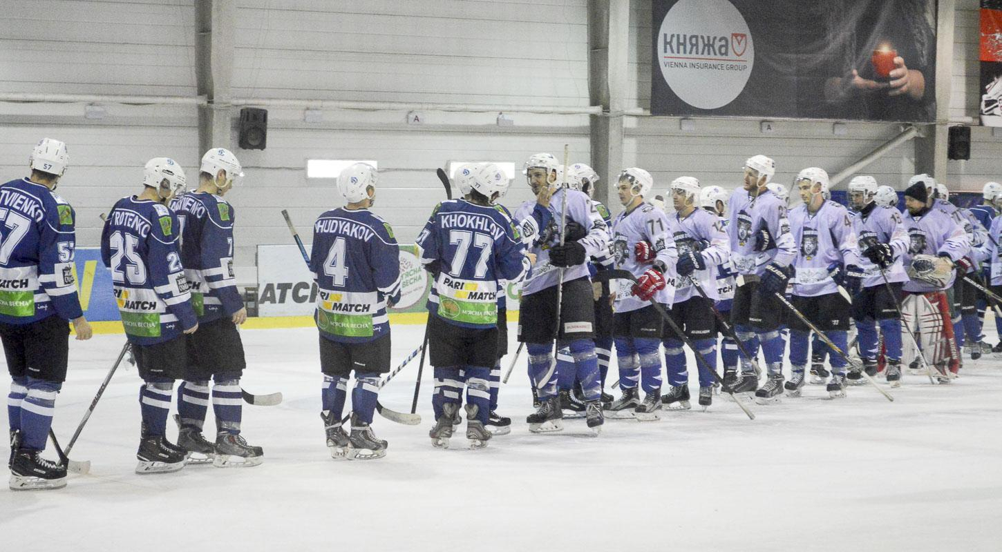 "Динамо" в овертайме одолело "Ледяных Волков"