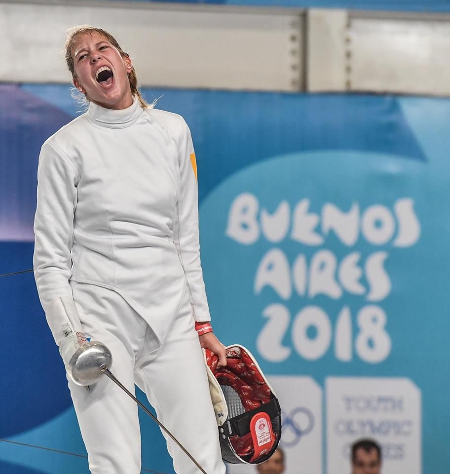 Украинка Екатерина Чорний выиграла вторую золотую медаль на юношеских Олимпийских играх