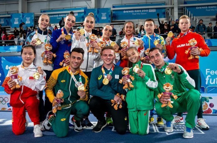 Украинский гимнаст Назар Чепурной завоевал четвертое золото для Украины на юношеской Олимпиаде