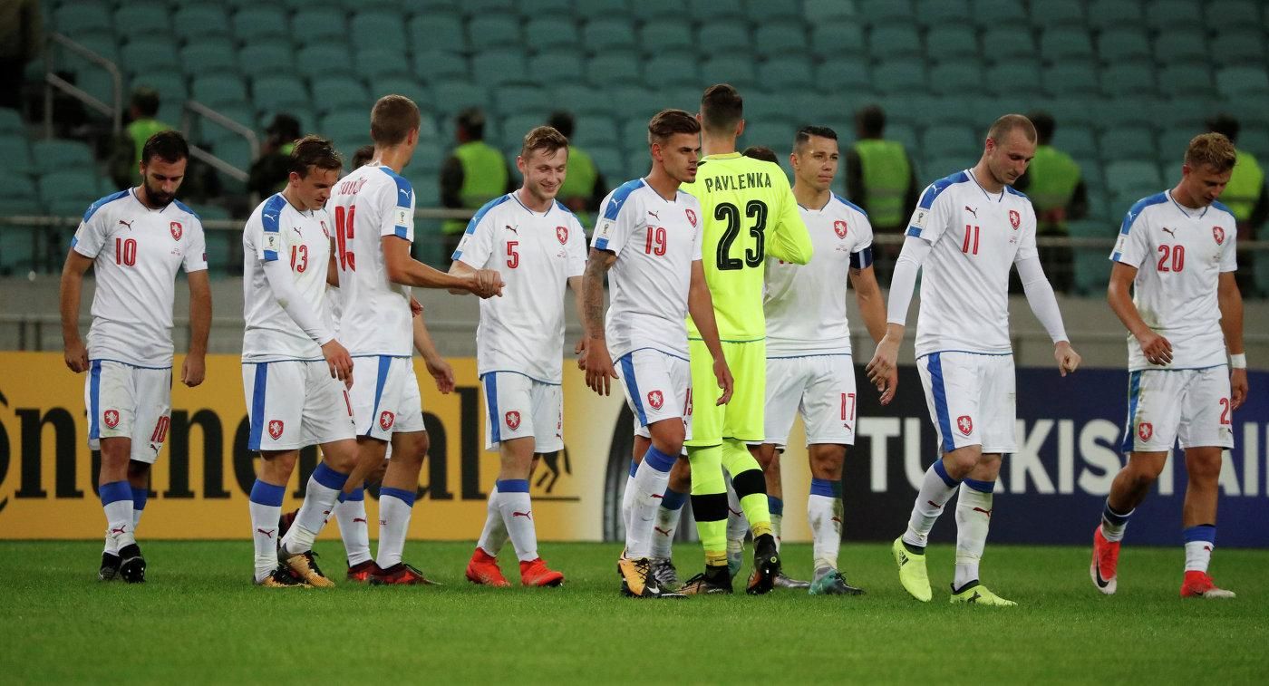 Збірна Чехії втратила 5 футболістів перед матчем Ліги націй з Україною