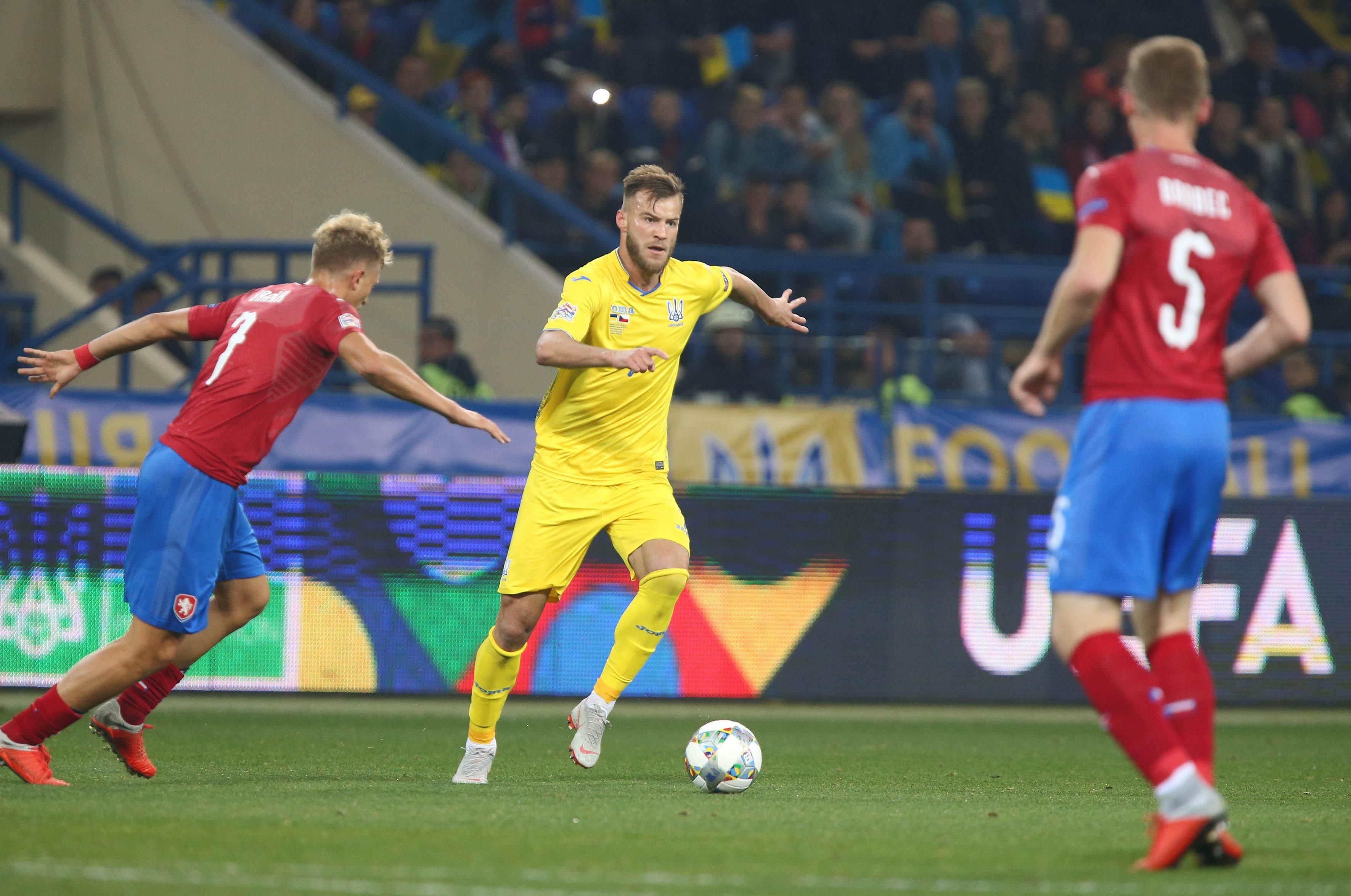 Україна - Чехія: огляд і рахунок матчу 16 жовтня 2018