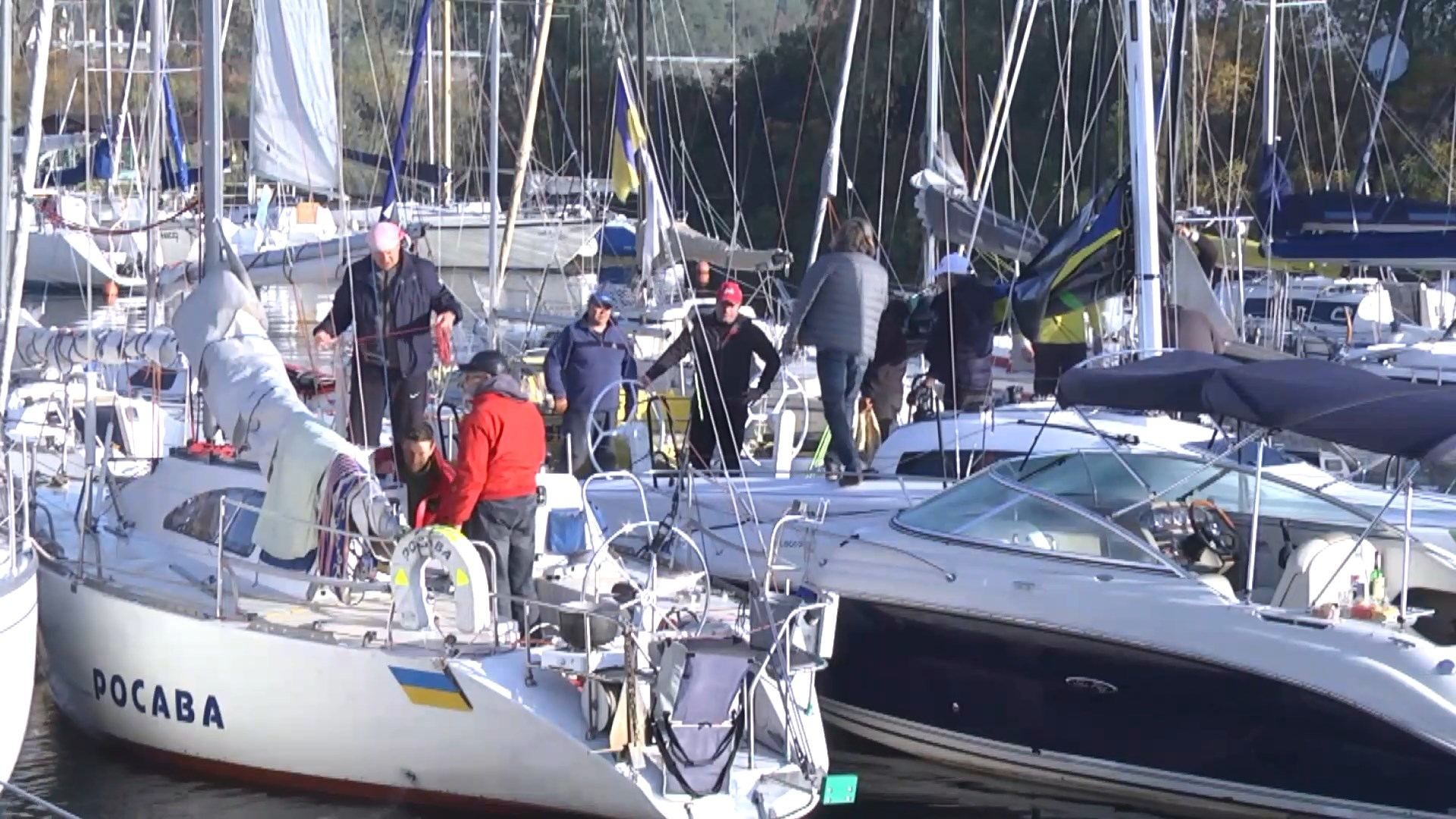 На Киевщине прошли соревнования по яхтенному спорту: видео На Киевщине прошли соревнования по яхтенному спорту: видео
