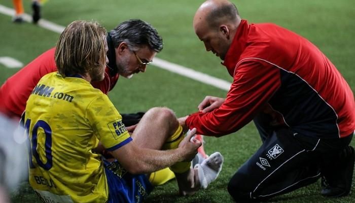 Українець Безус зазнав важкої травми у чемпіонаті Бельгії