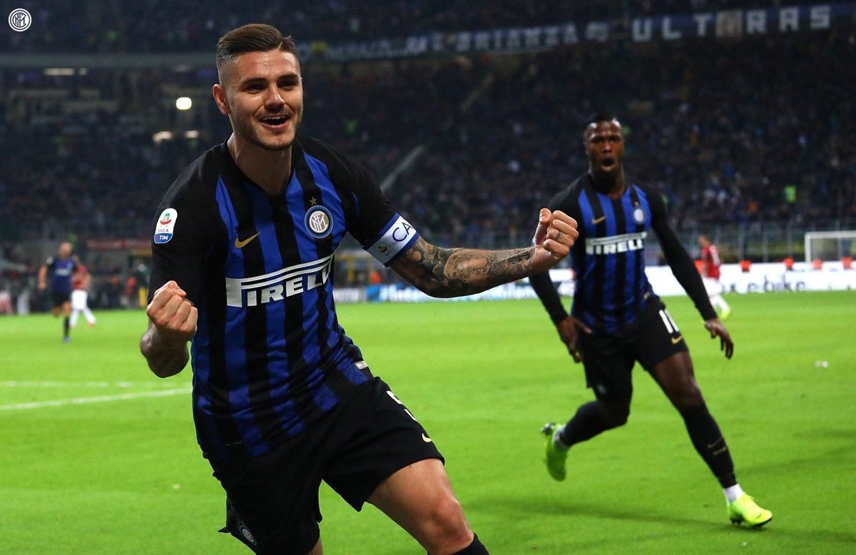 "Интер" победил "Милан" в дерби: видеообзор матча "Интер" победил "Милан" в дерби: видеообзор матча