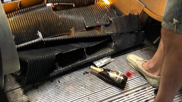 Причиною поломки ескалатора в Римі стали російські фанати, – очільник МВС Італії Причиною поломки ескалатора в Римі стали російські фанати, – очільник МВС Італії