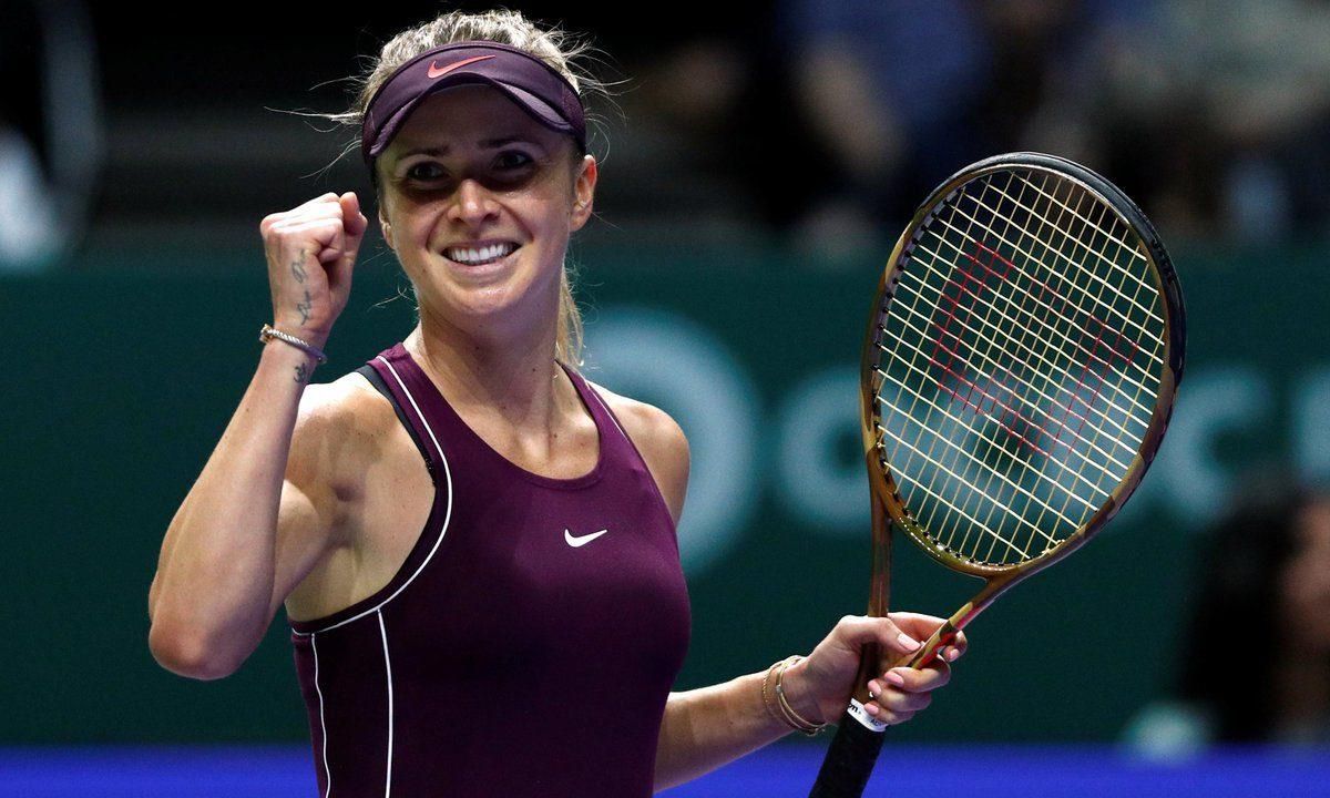 Як Світоліна святкує перемогу на Підсумковому турнірі WTA: фото Як Світоліна святкує перемогу на Підсумковому турнірі WTA: фото