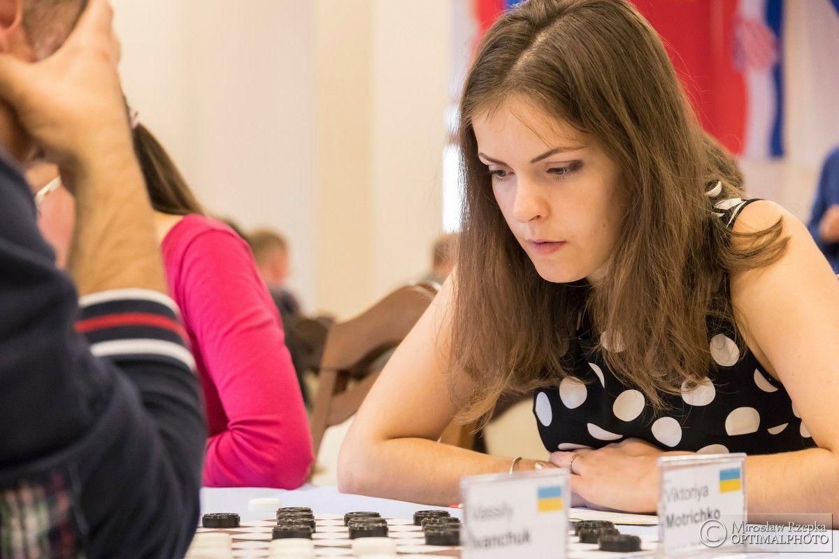 Украинка Мотричко возглавила рейтинг Международной федерации шашек