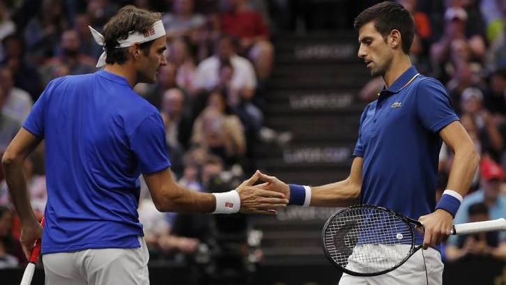 Джокович победил Федерера в полуфинале турнира в Париже Джокович победил Федерера в полуфинале турнира в Париже