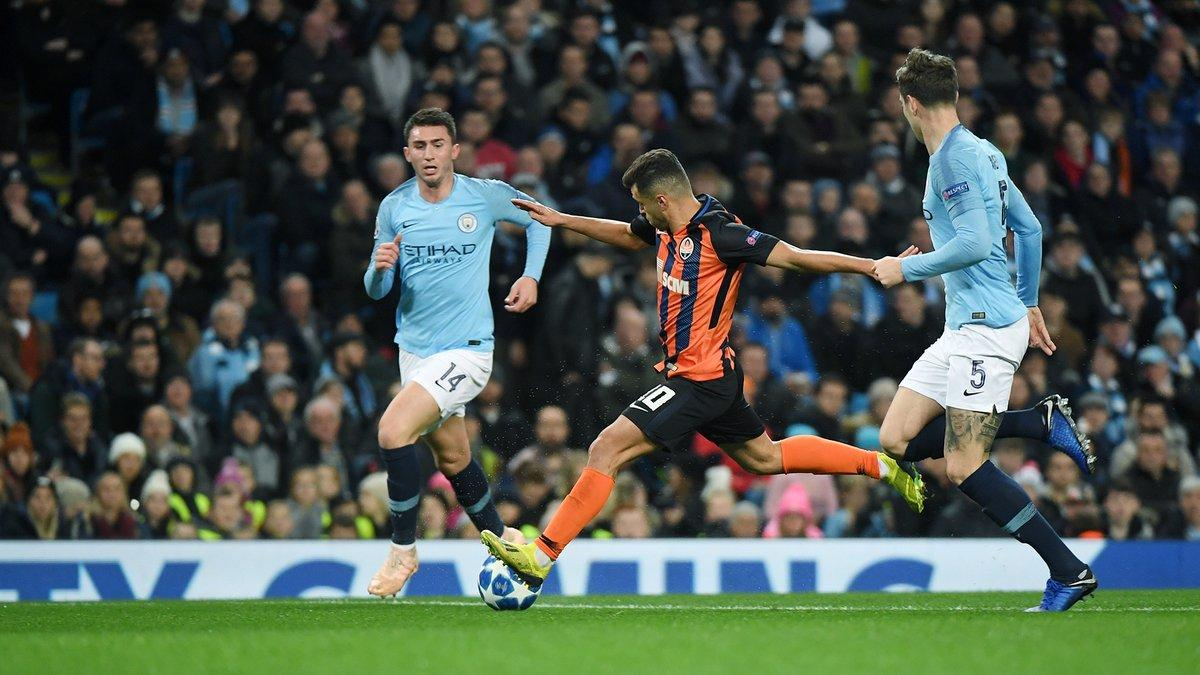 Манчестер Сити – Шахтер: видео голов, обзор матча 07.11.2018
