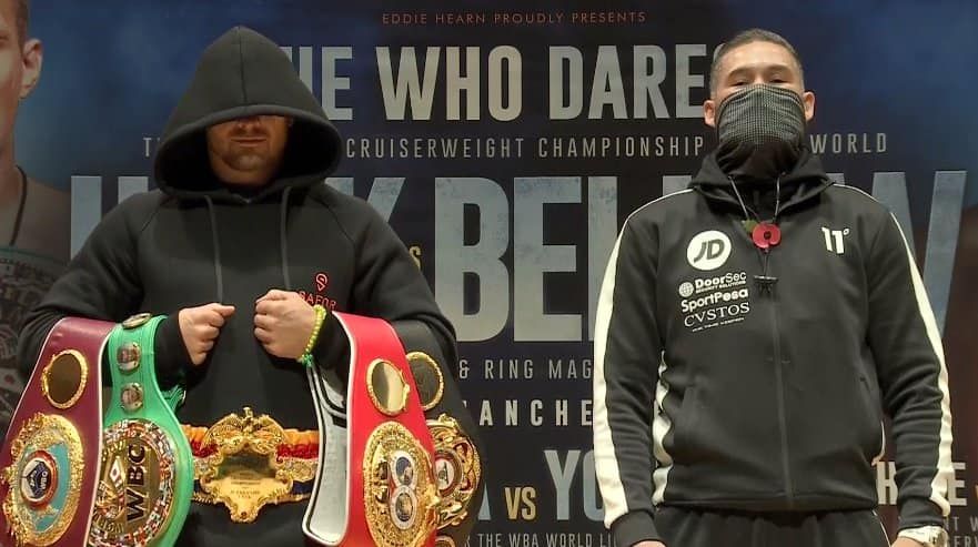 Усик против английского "Бомбардировщика" Беллью: что прогнозируют эксперты Усик против английского "Бомбардировщика" Беллью: что прогнозируют эксперты