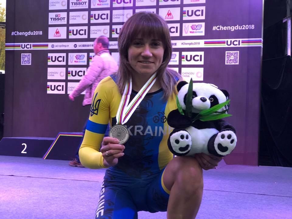 Украинская велосипедистка стала вице-чемпионкой мира по MTB Eliminator в Китае