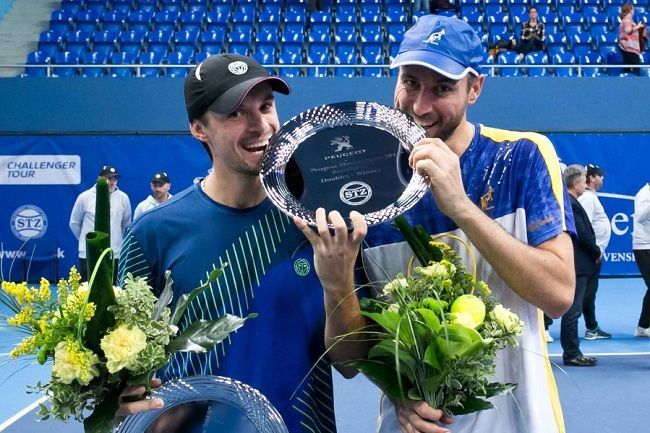 Денис Молчанов выиграл парный титул на теннисном турнире в Словакии