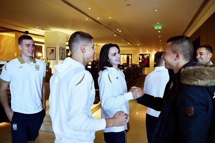 Футбольна збірна України зібралася у Києві перед матчем Ліги націй: фото Футбольна збірна України зібралася у Києві перед матчем Ліги націй: фото