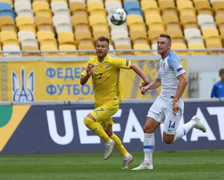 Эксперты не верят в победу сборной Украины над Словакией: прогноз букмекеров