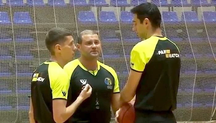 Три украинских арбитра были отстранены от судейства Суперлиги по баскетболу