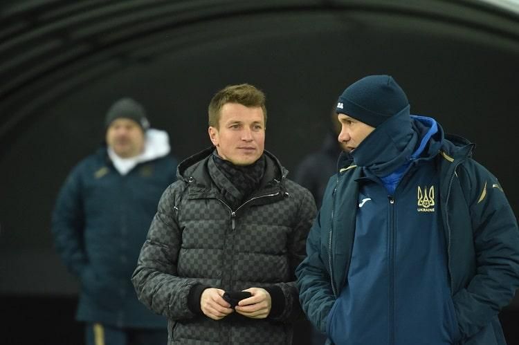 Руслан Ротань посетил сборную Украины накануне матча Лиги наций: видео