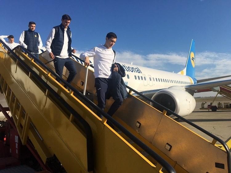 Сборная Украины прибыла в Словакию без одного из защитников