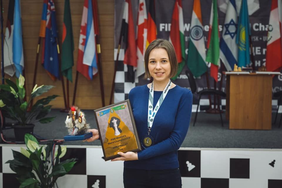 Мария Музычук завоевала бронзовую медаль на чемпионате мира по шахматам