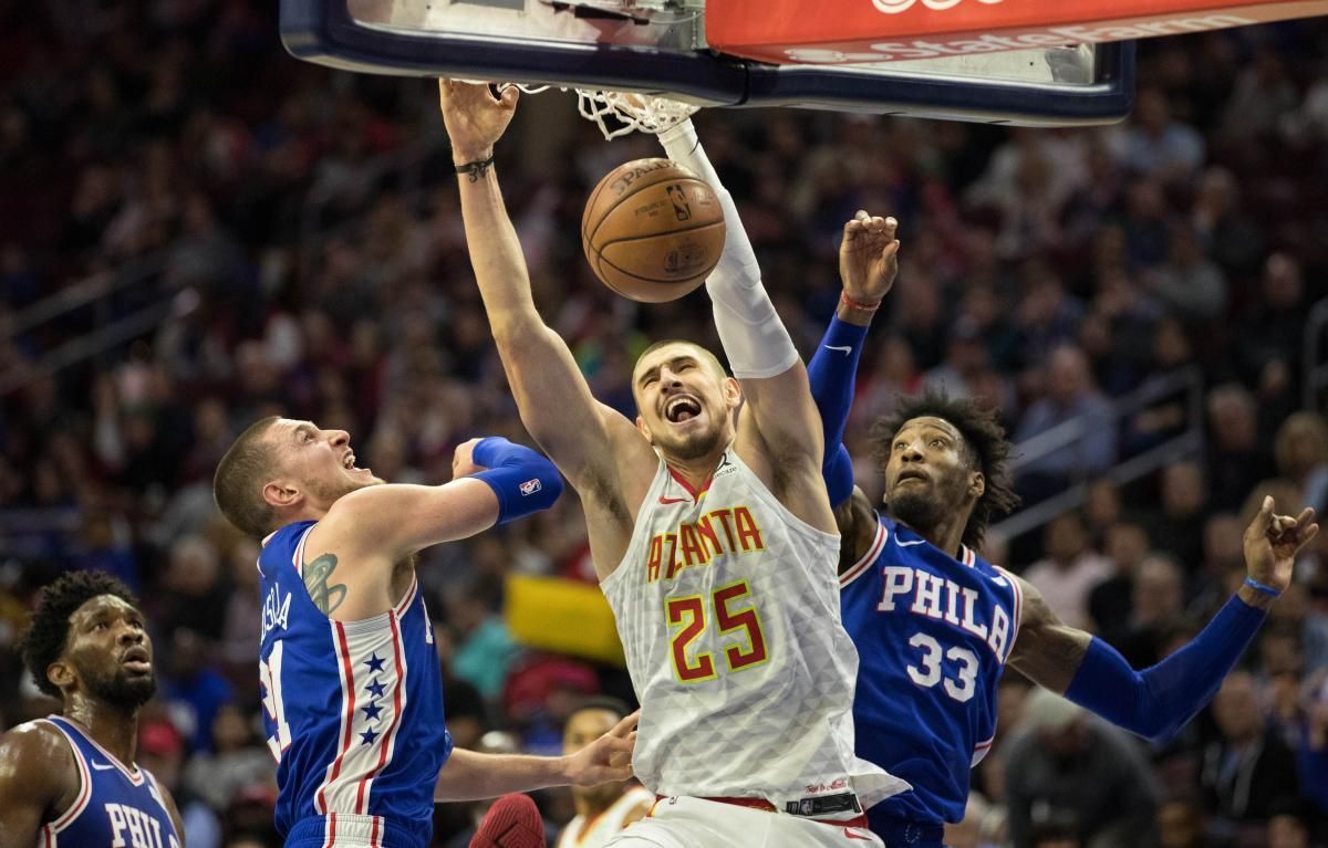 Лень помог "Атланте" прервать серию поражений, Михайлюк сыграл 8 минут за "Лейкерс" Лень помог "Атланте" прервать серию поражений, Михайлюк сыграл 8 минут за "Лейкерс"