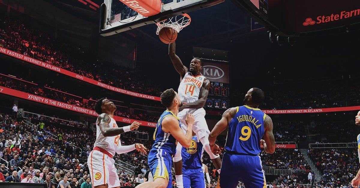 Лень провалил матч против "Голден Стэйт", "Атланта" потерпела очередное поражение: видео