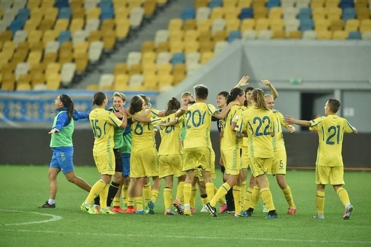 Женская сборная Украины поднялась в рейтинге ФИФА