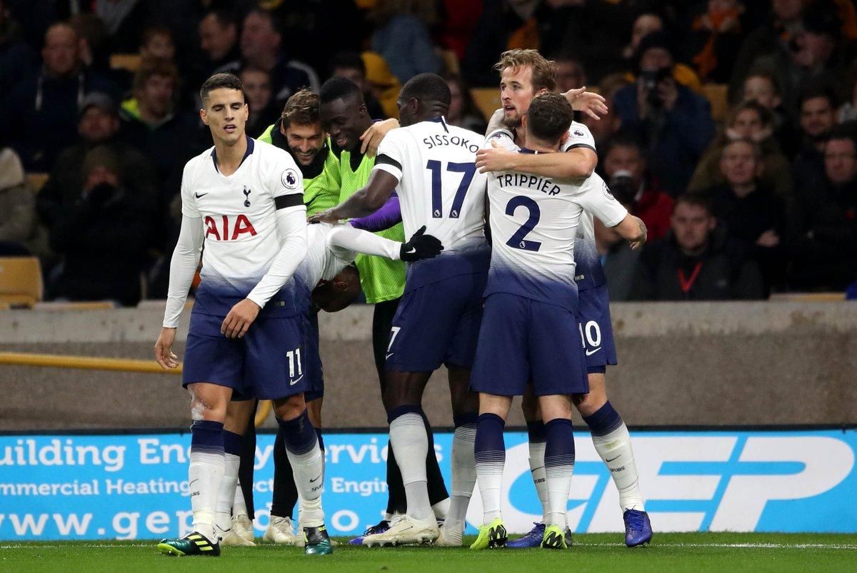 "Тоттенхем" вдома несподівано поступився "Вулверхемптону", перемагаючи по ходу матчу "Тоттенхем" вдома несподівано поступився "Вулверхемптону", перемагаючи по ходу матчу