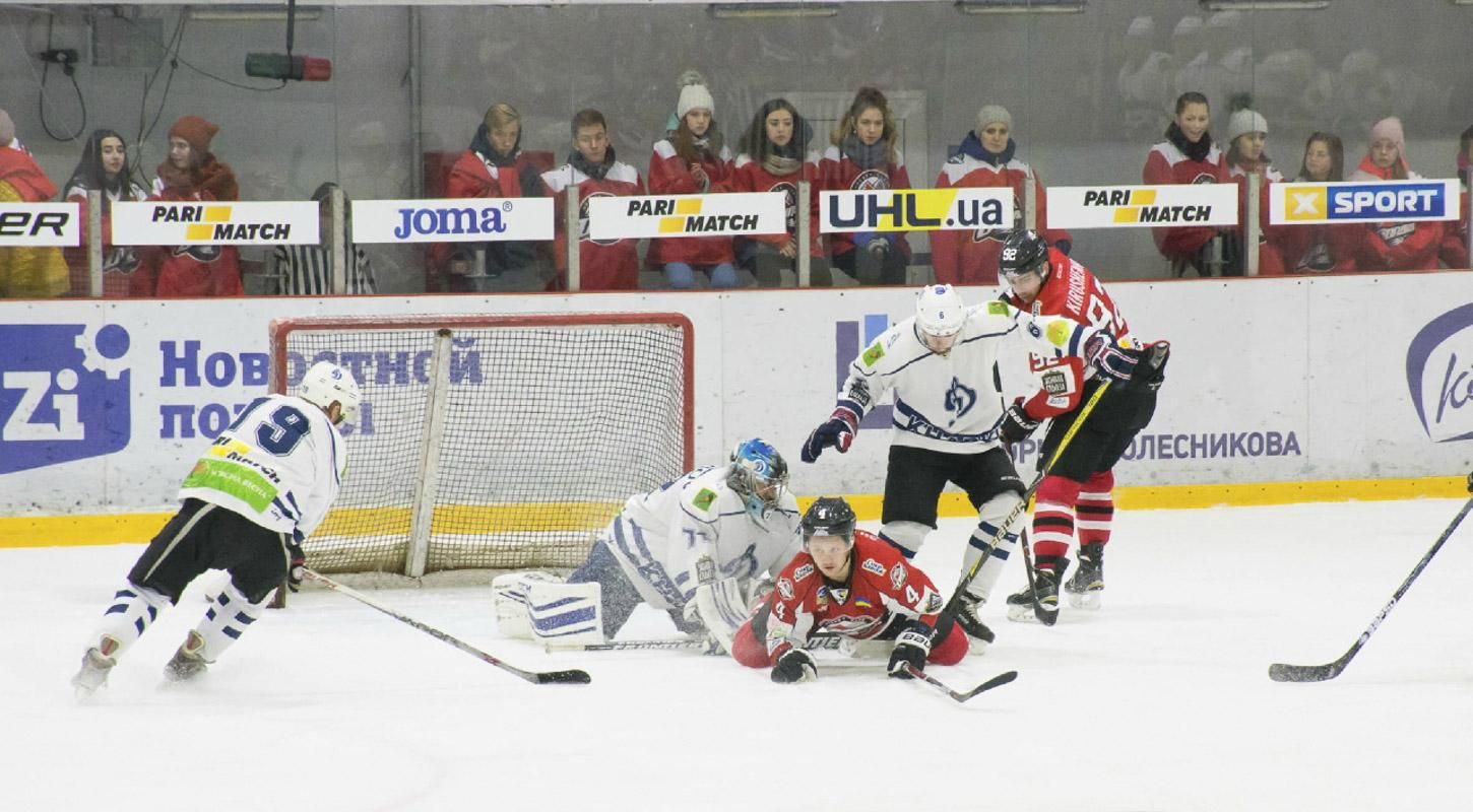 "Донбасс" победил "Динамо" и увеличил победную серию до 11 матчей "Донбасс" победил "Динамо" и увеличил победную серию до 11 матчей