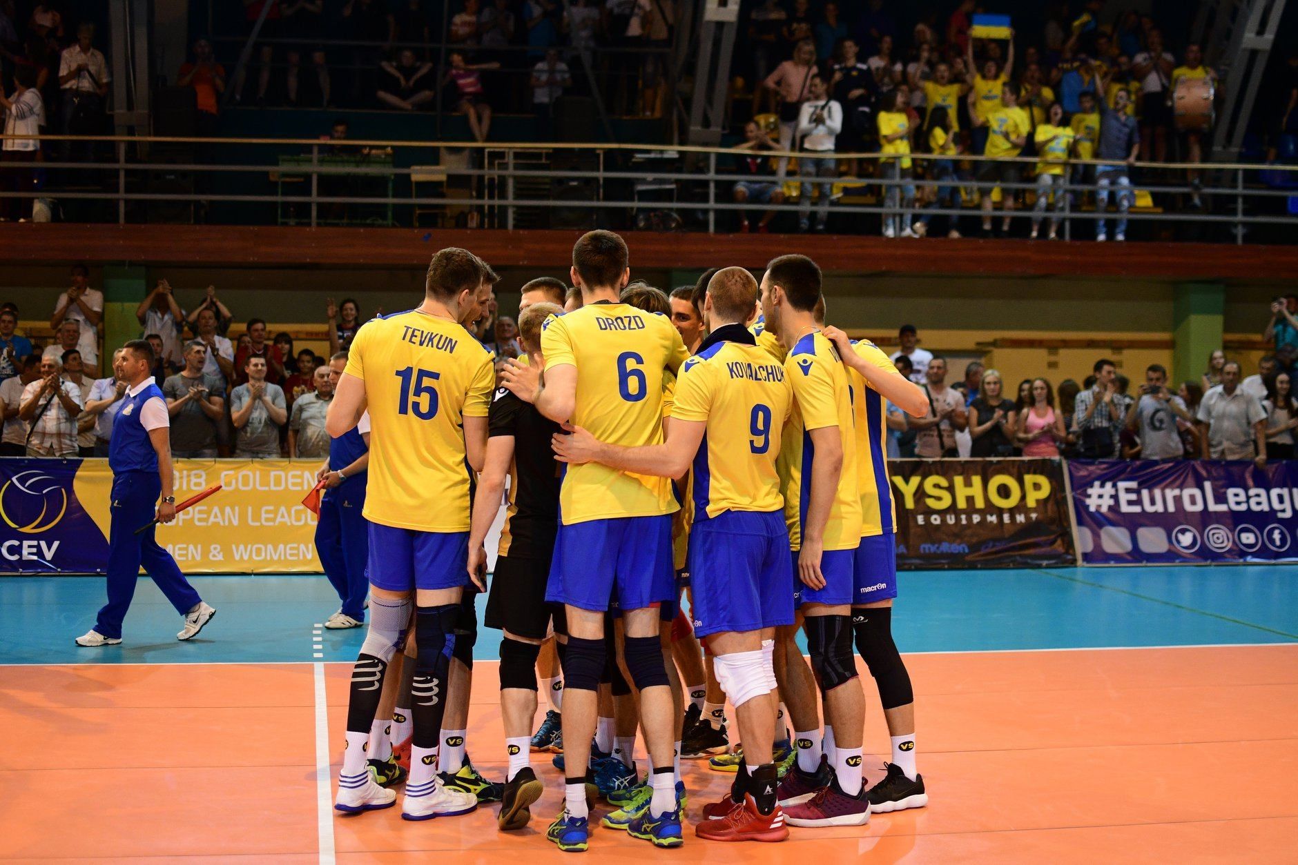 Збірна України з волейболу феноменально завершила відбір на Євро