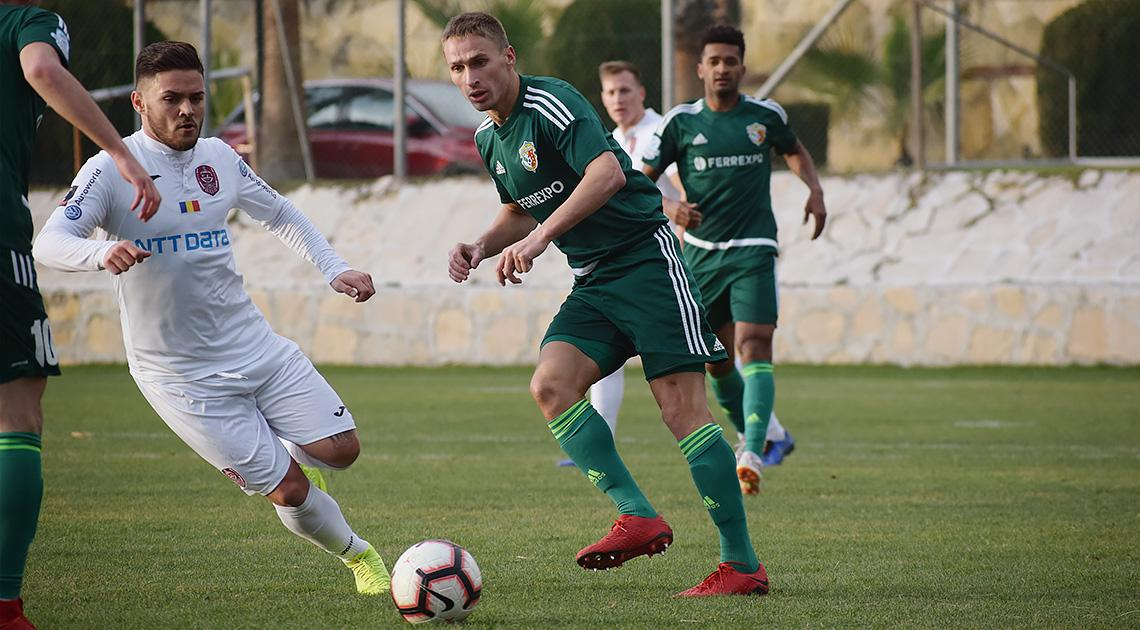 "Ворскла" сыграла вничью с чемпионом Румынии на зимних сборах