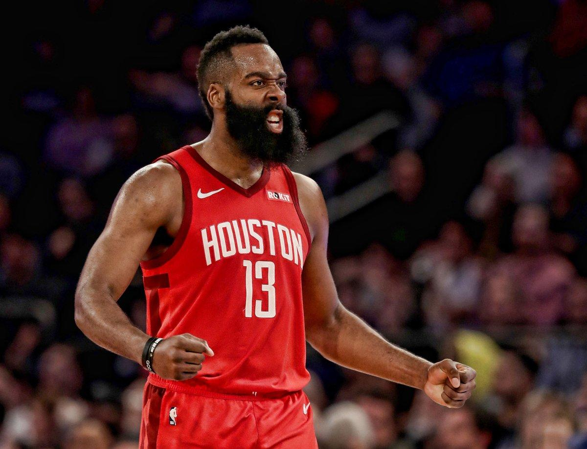 Баскетболист Джеймс Харден повторил уникальное достижение Майкла Джордана и Шакила О'Нила: видео