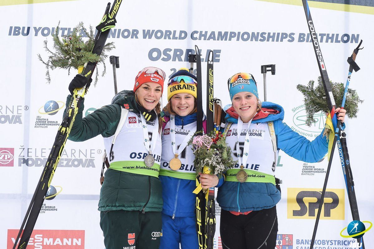 Юна українка Катерина Бех виграла друге поспіль золото на чемпіонаті світу з біатлону Юна українка Катерина Бех виграла друге поспіль золото на чемпіонаті світу з біатлону