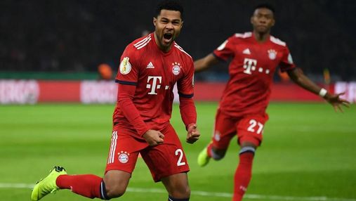 "Бавария" в дополнительное время смогла победить "Герту" в Кубке Германии: видео голов
